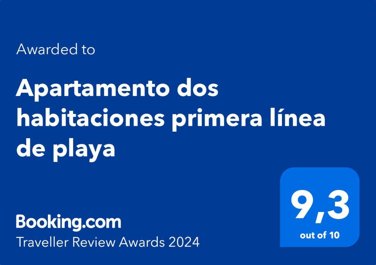 Apartamento Dos Habitaciones Primera Linea De Playa Valencia Exteriör bild