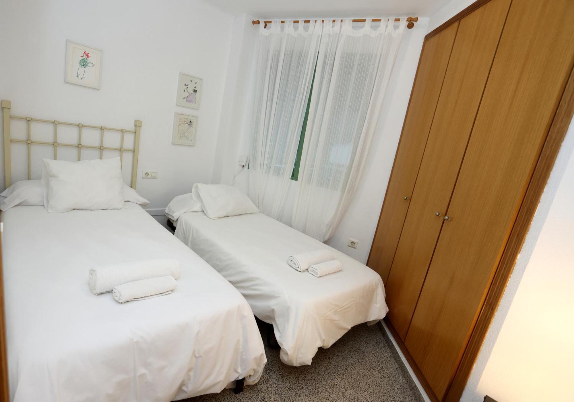 Apartamento Dos Habitaciones Primera Linea De Playa Valencia Exteriör bild